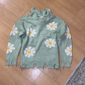 Flower sweater